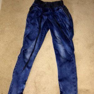 A jogger jeans